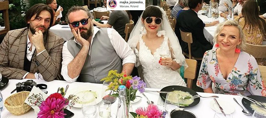 Ślub syna Majki Jeżowskiej Ślub syna Majki Jeżowskiej