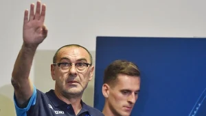 Maurizio Sarri i Arkadiusz Milik
