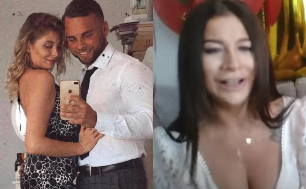 Chris z nową dziewczyną (screen. Instagram), Marietta (pomponik.pl)