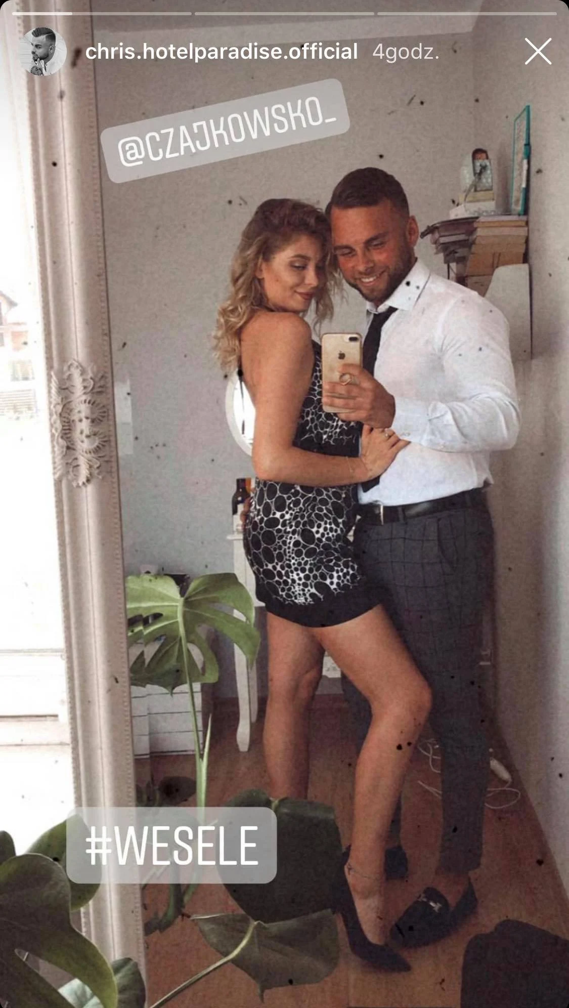 Chris Ducci z nową dziewczyną (screen Instagram) Chris Ducci z nową dziewczyną (screen Instagram)