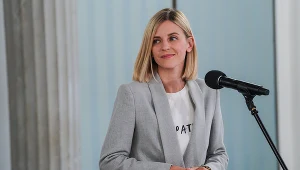 Przewodnicząca zespołu Aleksandra Gajewska (KO)