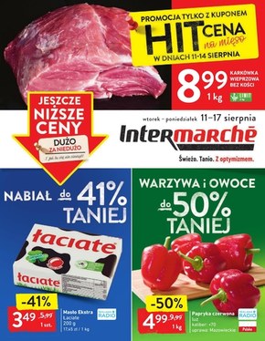 Niższe ceny w Intermarche!