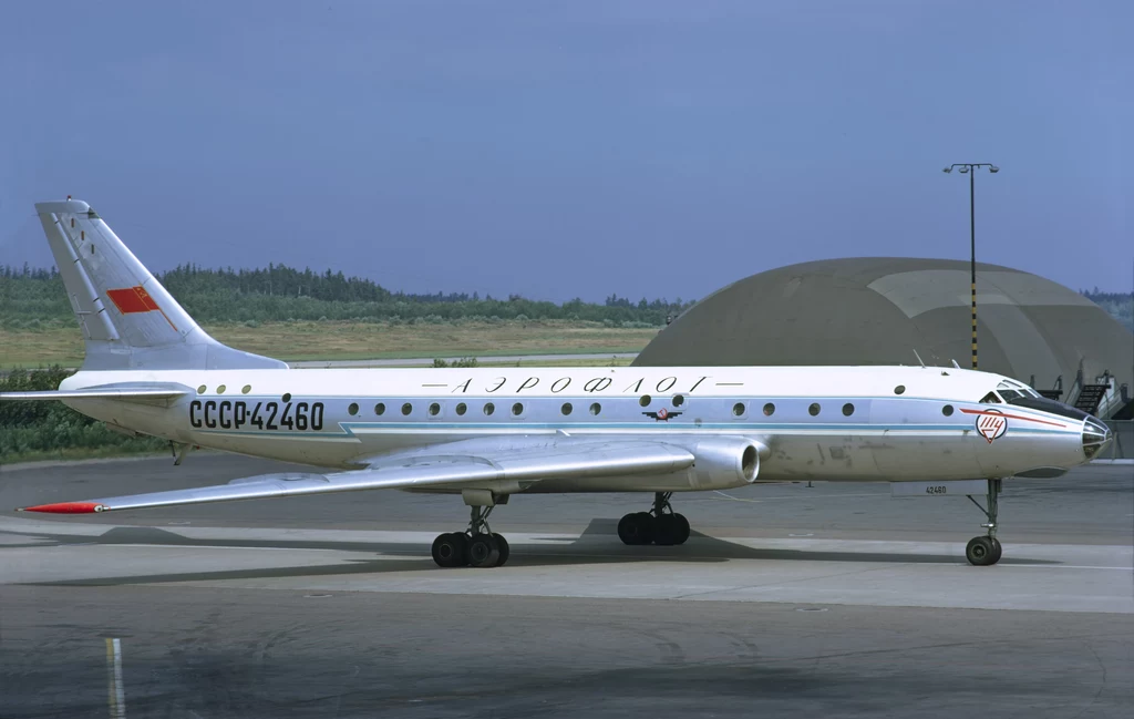 Tu-104B. Fot. Lars Söderström