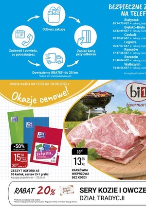 Gazetka promocyjna bi1 - Okazje cenowe w Bi1!