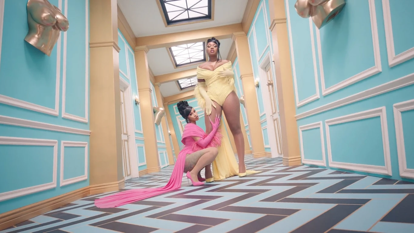 Cardi B i Megan Thee Stallion w klipie "WAP" Cardi B i Megan Thee Stallion w klipie "WAP"