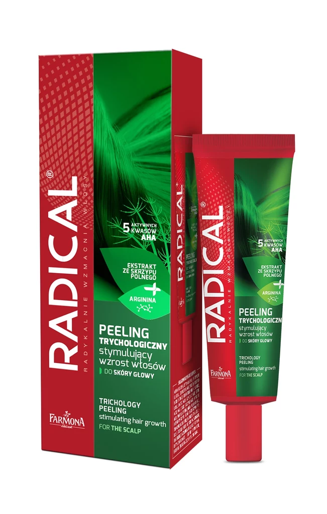 Peeling trychologiczny marki Radical