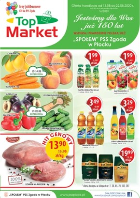 Najnowsze promocje w Zgoda Płock!