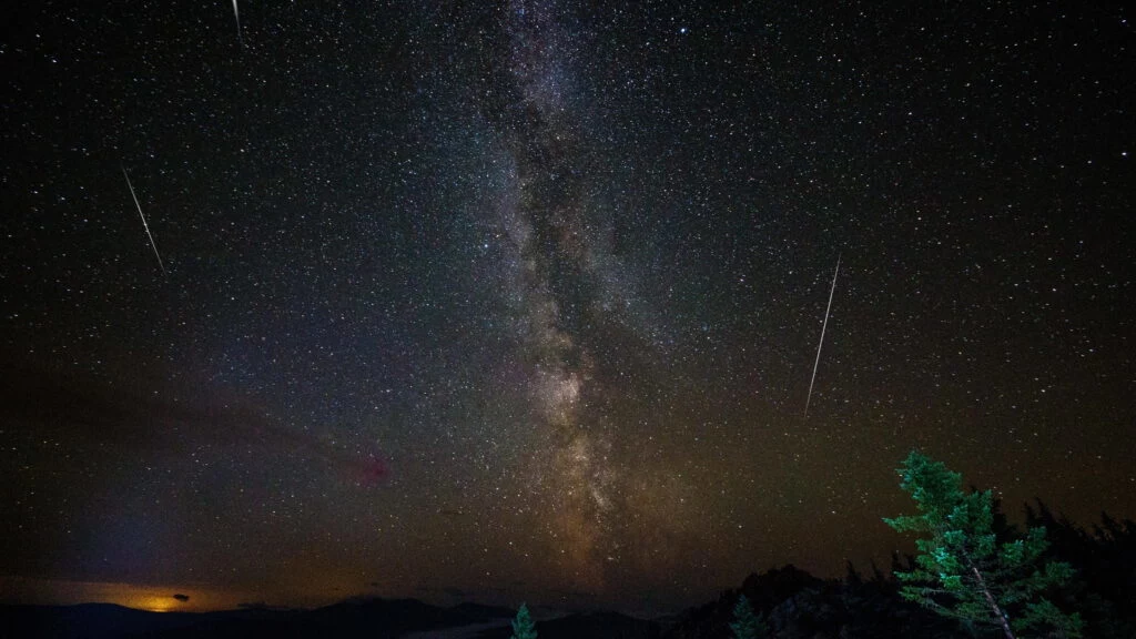 Deszcz Perseidów 12 sierpnia -