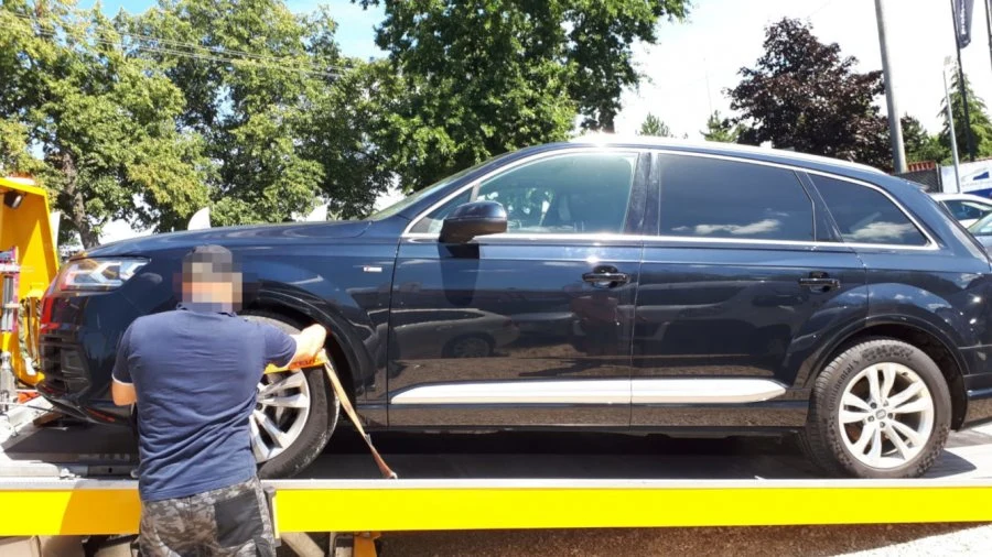Odzyskane Audi Q7 Odzyskane Audi Q7