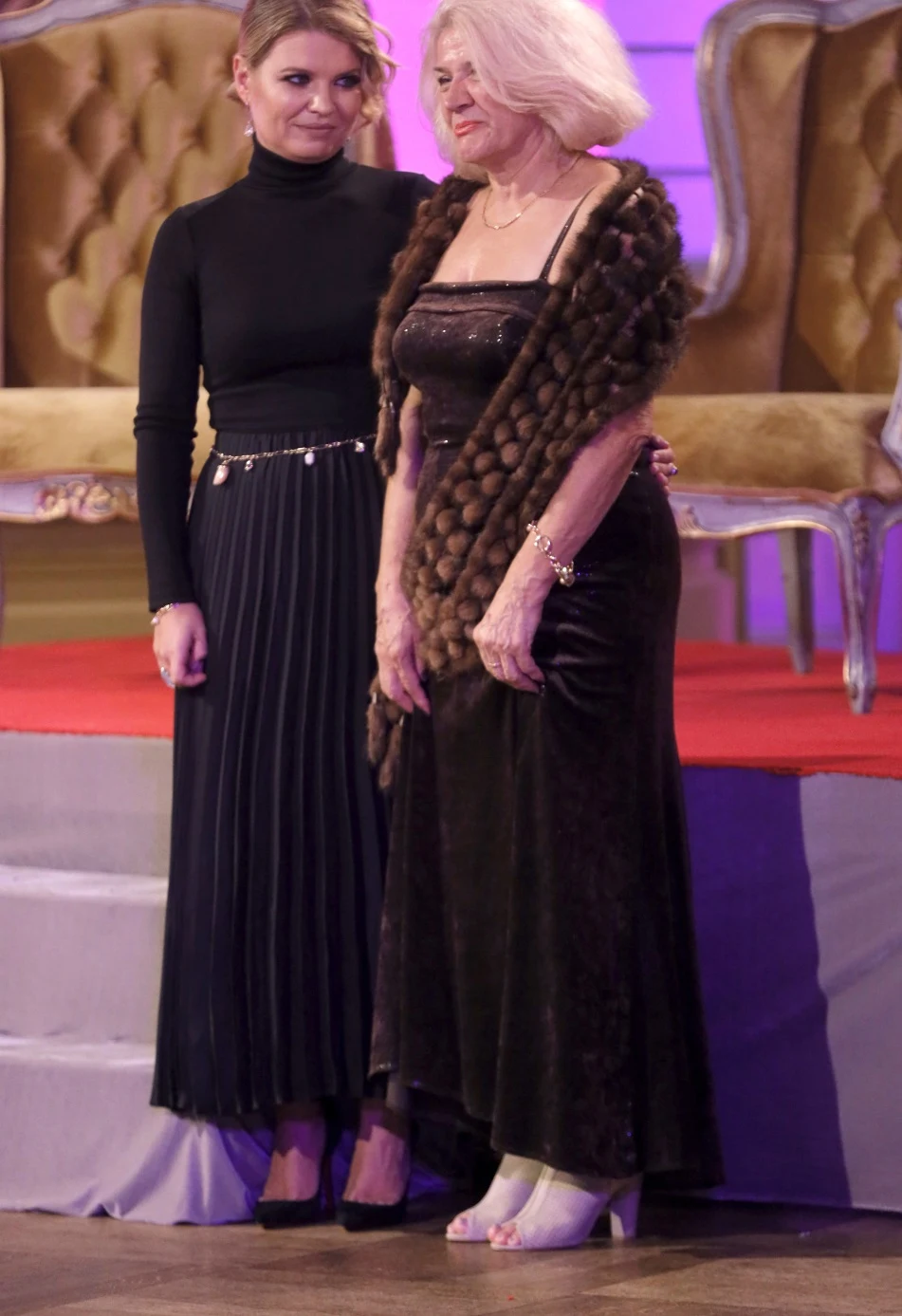 Marta Manowska i pani Halina 