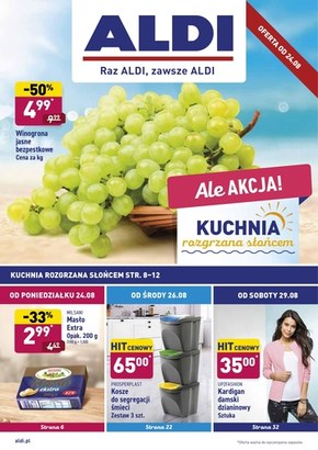 Promocje do wyczerpania zapasów w Aldi!
