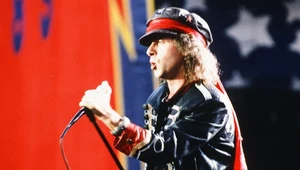 Klaus Meine (Scorpions) podczas Moscow Music Peace Festival w 1989 roku