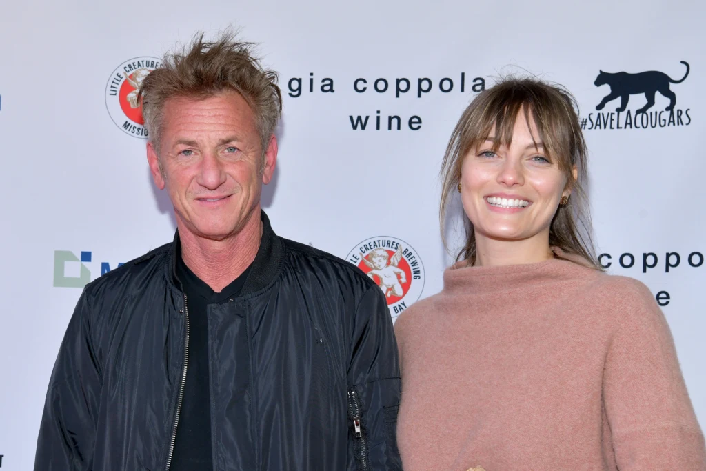 Sean Penn i jego nowa żona Sean Penn i jego nowa żona