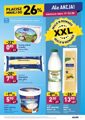 Okazje tygodnia w Aldi!