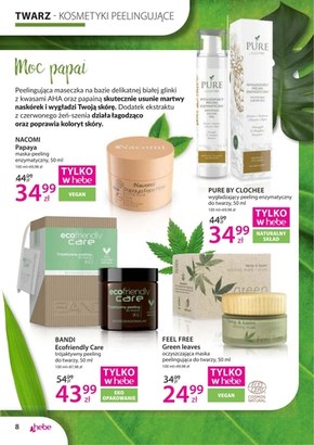 Kosmetyki naturalne w Hebe