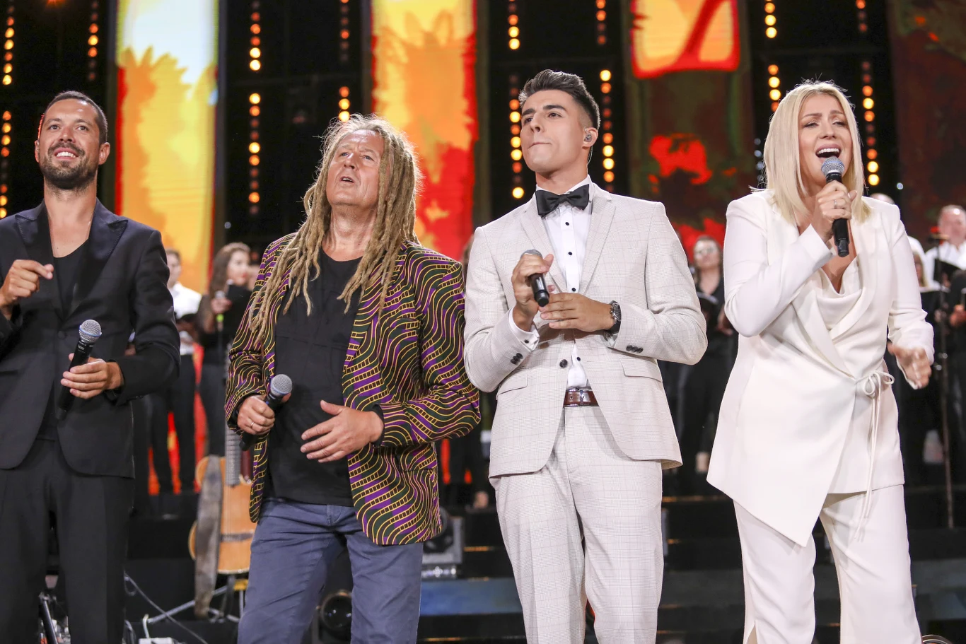 Darek Malejonek, Filip Lato i Kasia Cerekwicka