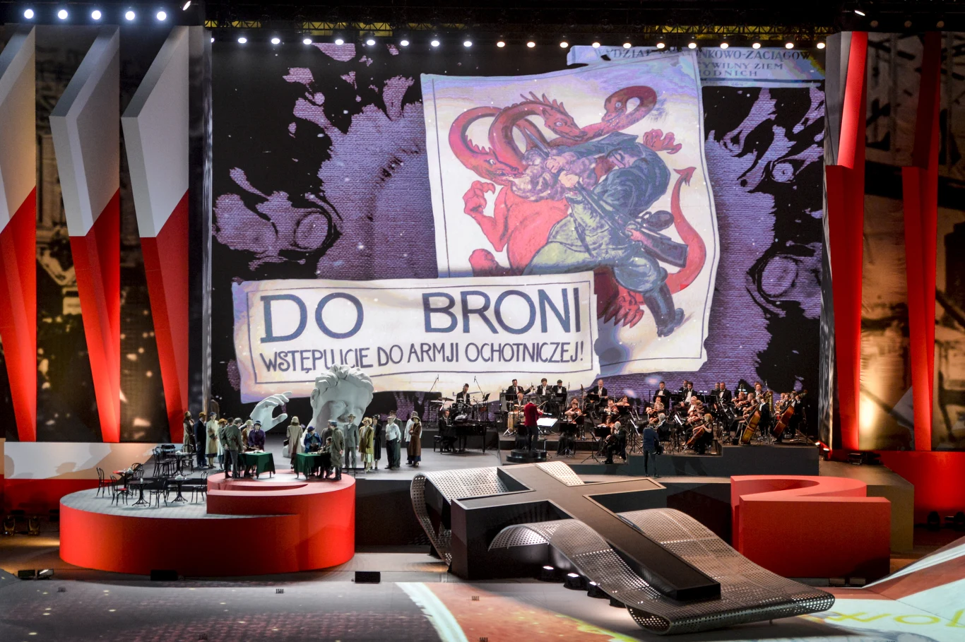 Na scenie pojawiło się kilkunastu artystów: Sławek Uniatowski, Antoni Królikowski, Piotr Cugowski, Michał Kowalonek, Olga Szomańska, Katarzyna Cerekwicka, Stanisława Celińska oraz Stanisław Soyka. 