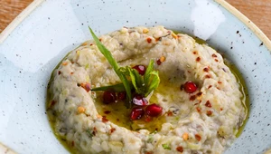 Baba ghanoush - potrawa z bakłażana