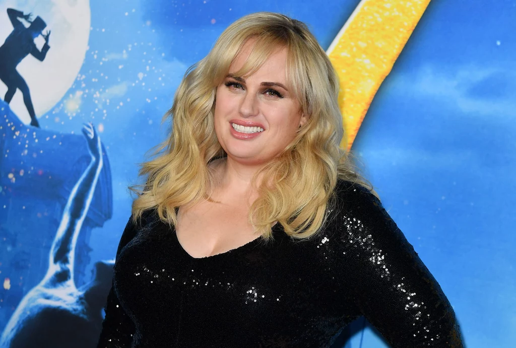 Rebel Wilson podczas premiery filmu "Cats"