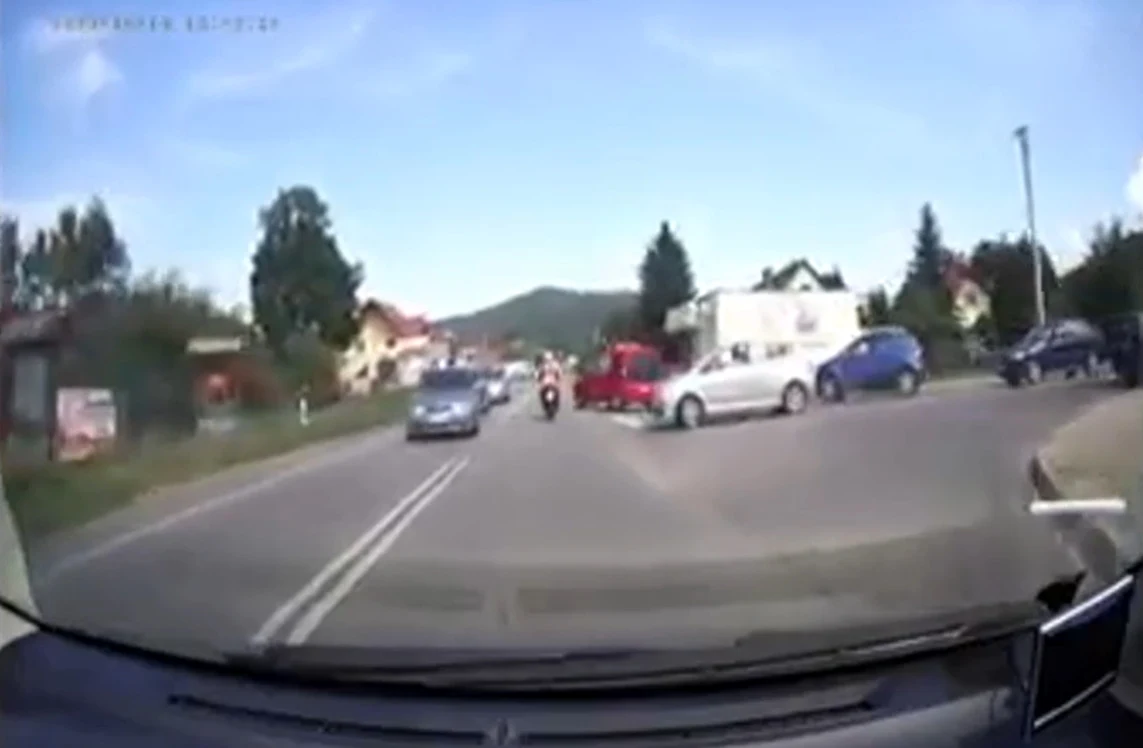 Kolizja była o włos Kolizja była o włos