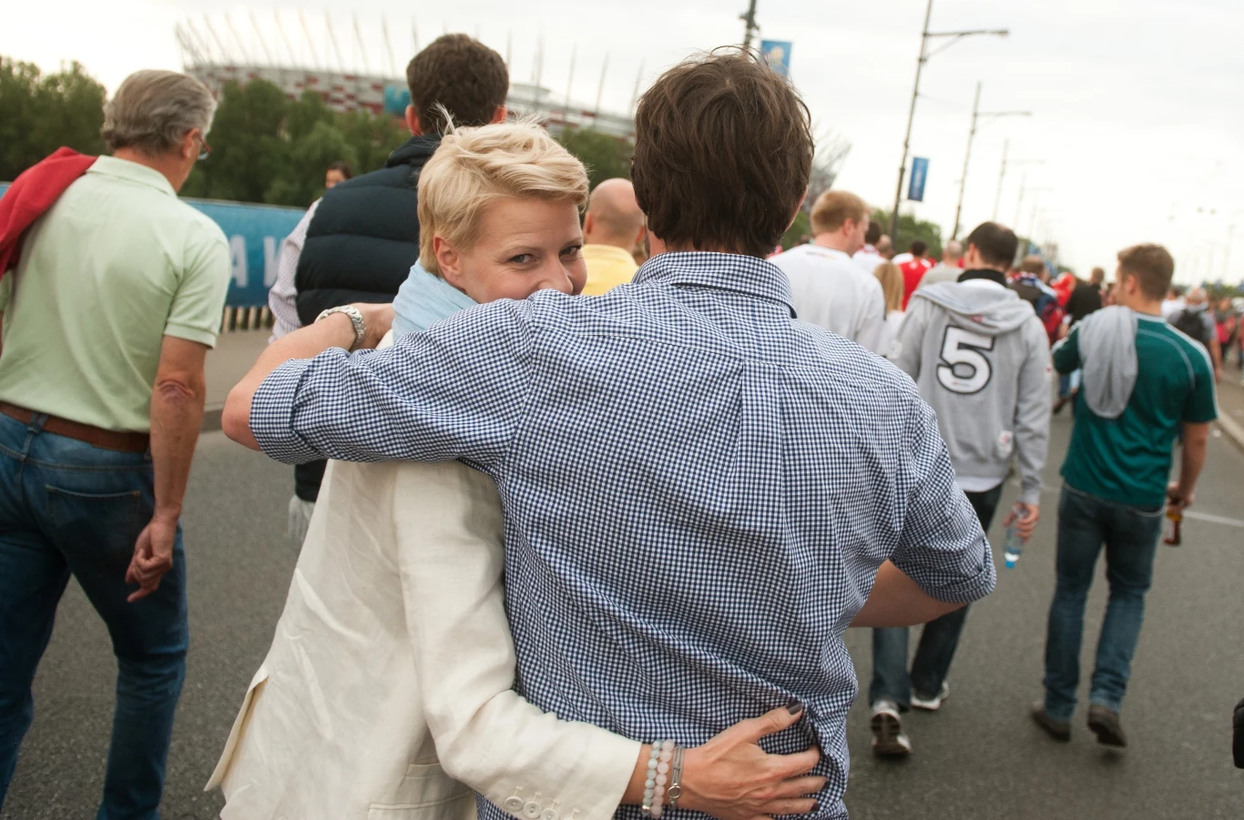 Małgorzata Kożuchowska z mężem Małgorzata Kożuchowska z mężem