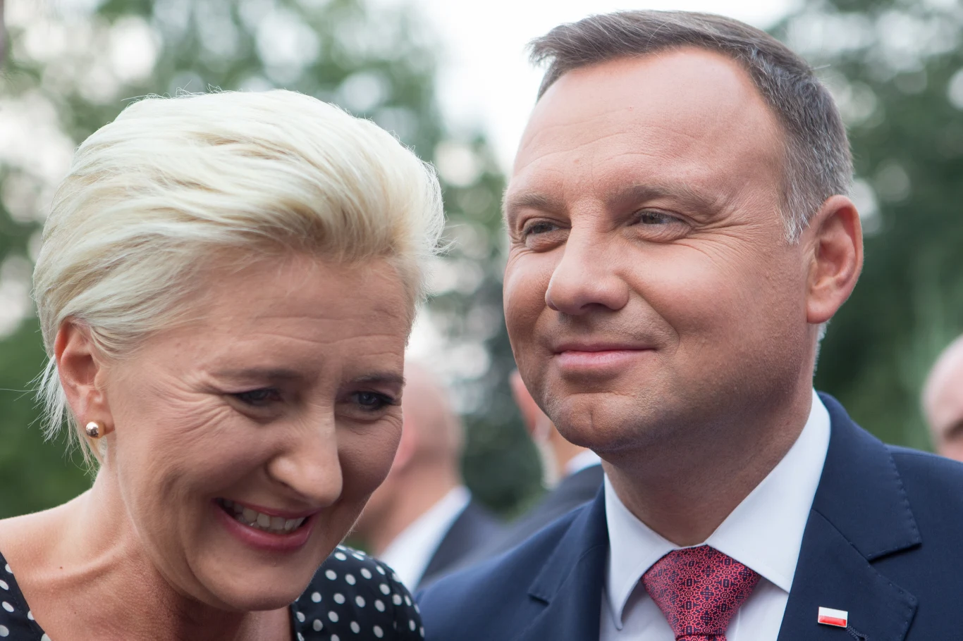 Agata Kornhauser-Duda i Andrzej Duda Agata Kornhauser-Duda i Andrzej Duda