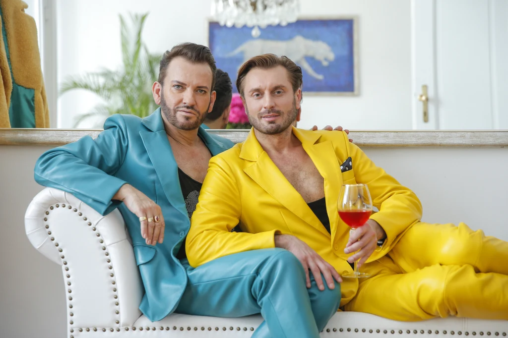Gabriel Seweryn i jego były partner Rafał Grabias