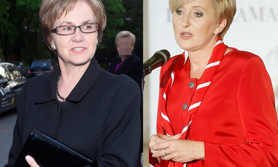 Danuta Wałęsa i Agata Kornhauser-Duda Danuta Wałęsa i Agata Kornhauser-Duda