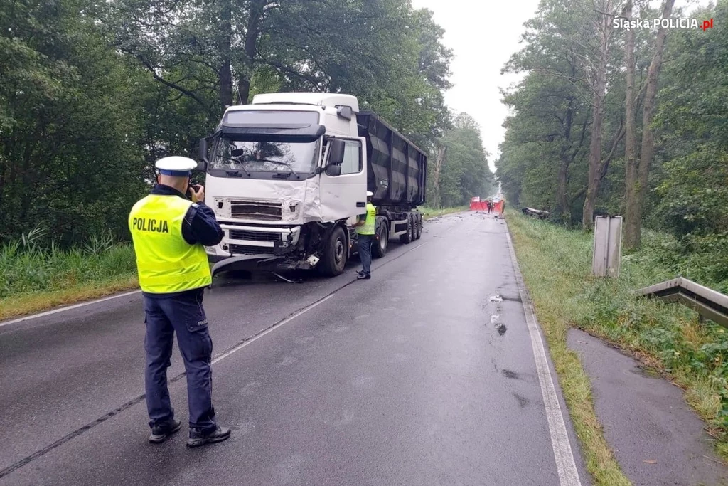 Prawdopodobnie do wypadku doszło podczas wyprzedzania rowerzysty