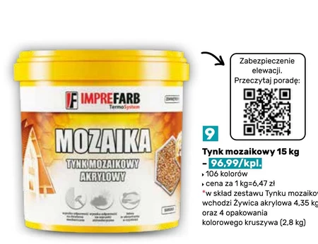 Tynk mozaikowy Imprefarb
