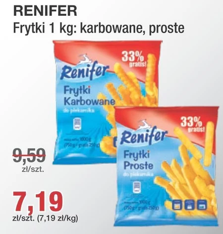 Frytki Renifer
