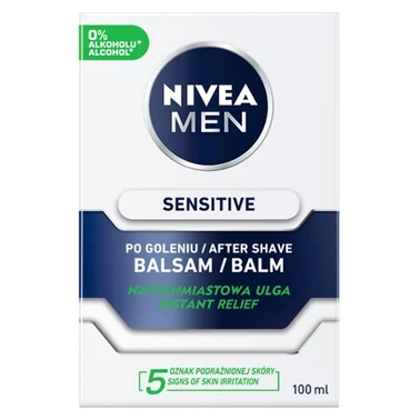 NIVEA MEN Sensitive Łagodzący balsam po goleniu 100 ml - 0