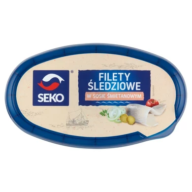 SEKO Filety śledziowe w sosie śmietanowym 250 g - 7