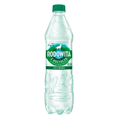 Rodowita z Roztocza Naturalna woda mineralna gazowana 0,6 l - 1