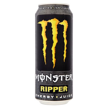 Monster Ripper Gazowany napój energetyzujący 500 ml - 0