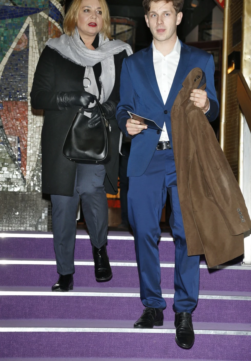 Małgorzata Ostrowska-Królikowska i Antek Królikowski Małgorzata Ostrowska-Królikowska i Antek Królikowski