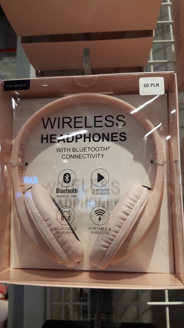 słuchawki do uszu Primark