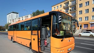 Widzisz autobus szkolny. Wiesz, jak się zachować?