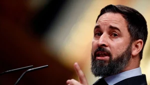 Santiago Abascal, przewodniczący hiszpańskiej partii Vox 