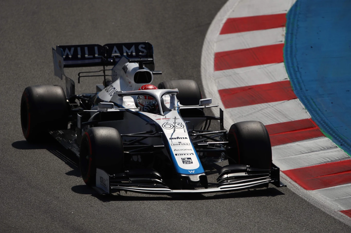 George Russell w bolidzie George Russell w bolidzie