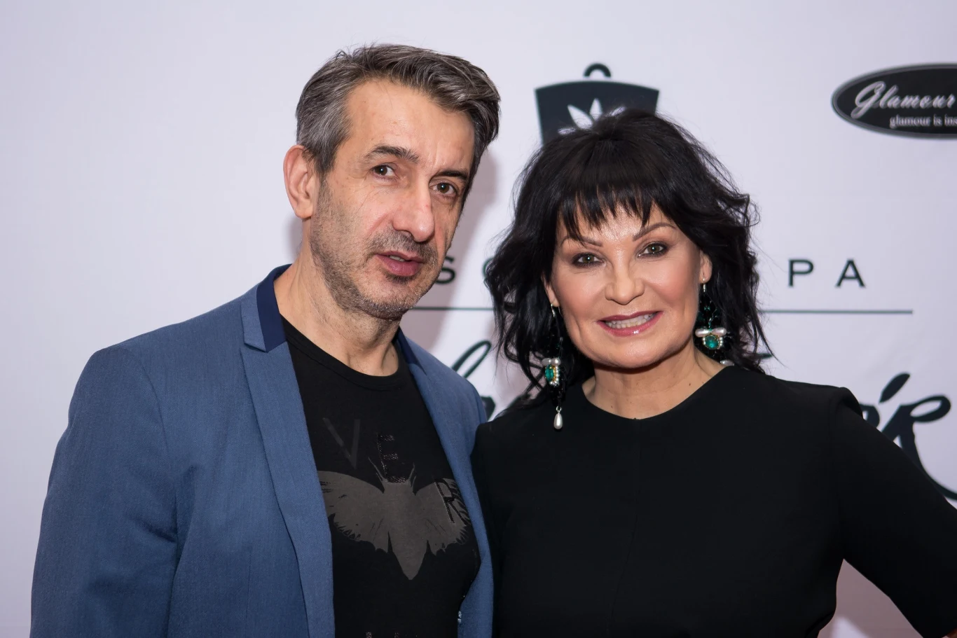 Iwona Pavlović z mężem