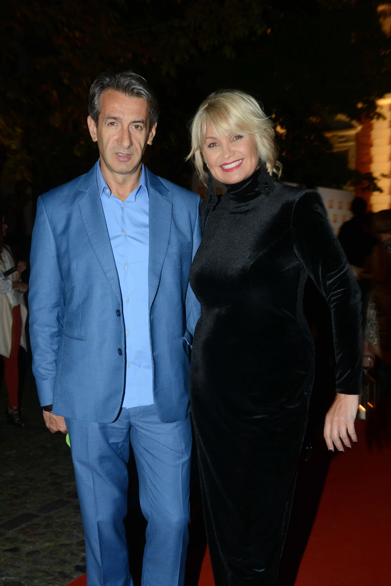 Iwona Pavlović z mężem