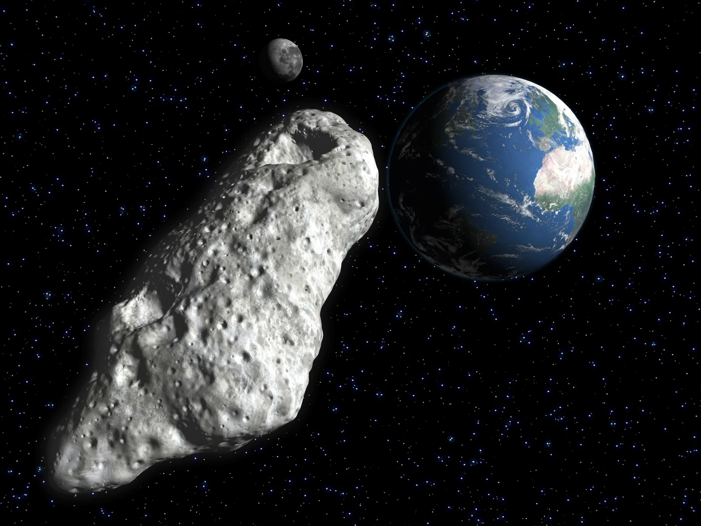 Asteroida o średnicy 2 m może wejść w ziemską atmosferę Asteroida o średnicy 2 m może wejść w ziemską atmosferę