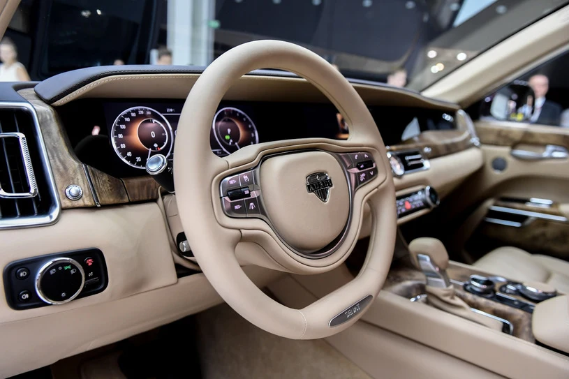 Aurus Senat - wnętrze SUV-a będzie podobne Aurus Senat - wnętrze SUV-a będzie podobne