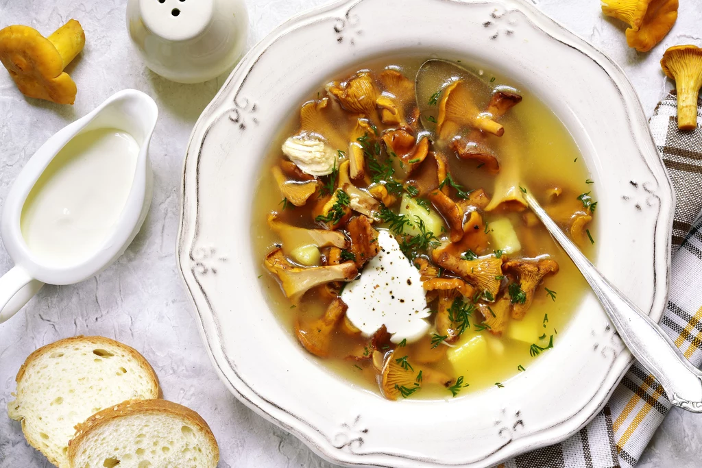 Kurki to przysmak sezonowy, dlatego zupą tą zwykle cieszymy się pod koniec lata