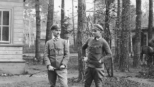 Nierozpoznani żołnierze Wojska Polskiego, zdjęcie z okresu 1919-1921 