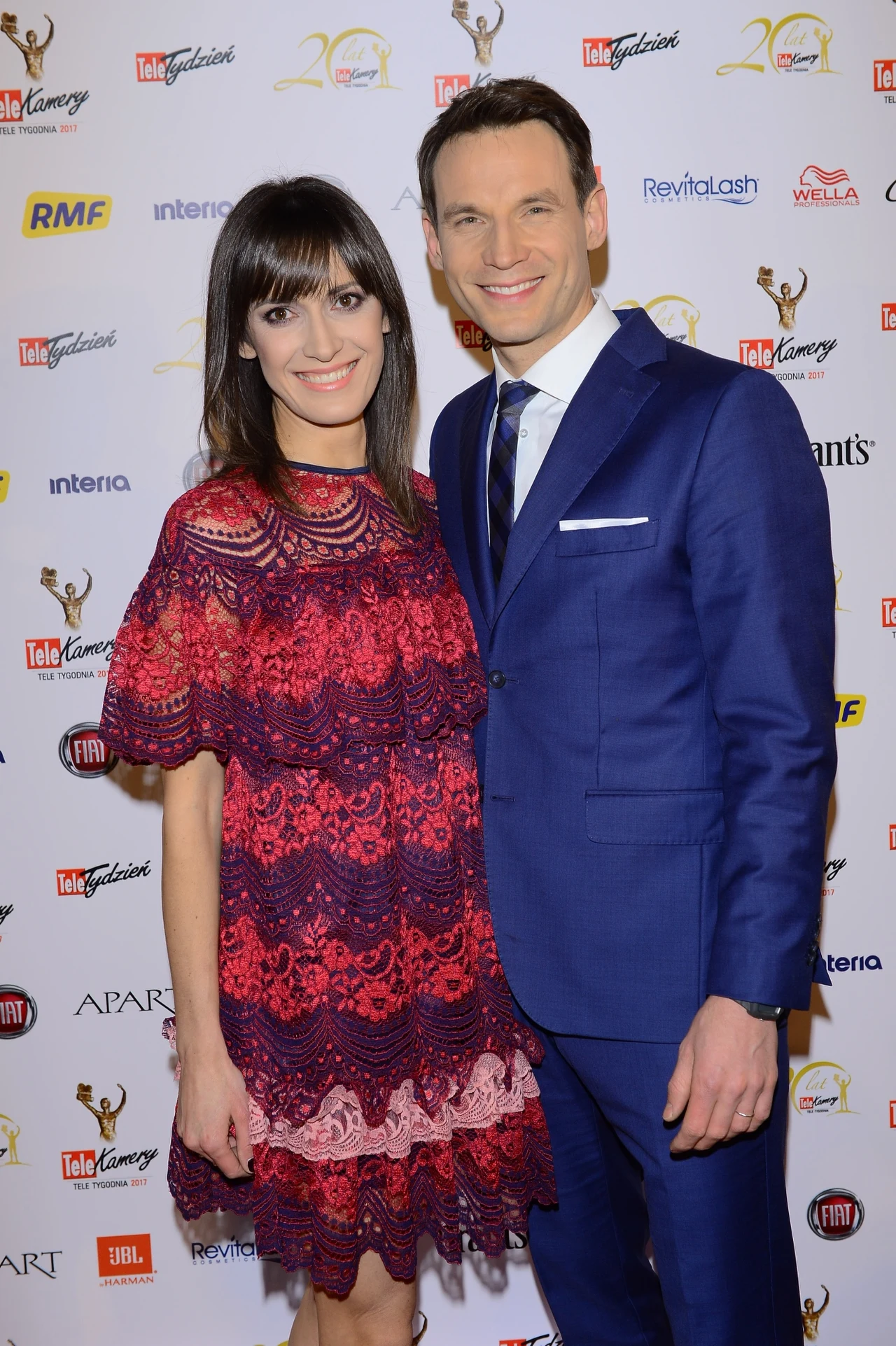 Tomasz Wolny z żoną Agatą Tomasz Wolny z żoną Agatą