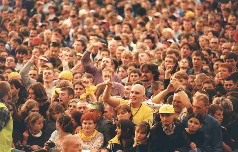 Publiczność podczas "Inwazji Mocy"