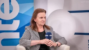 Gertruda Uścińska, prezes ZUS w studiu Interii 