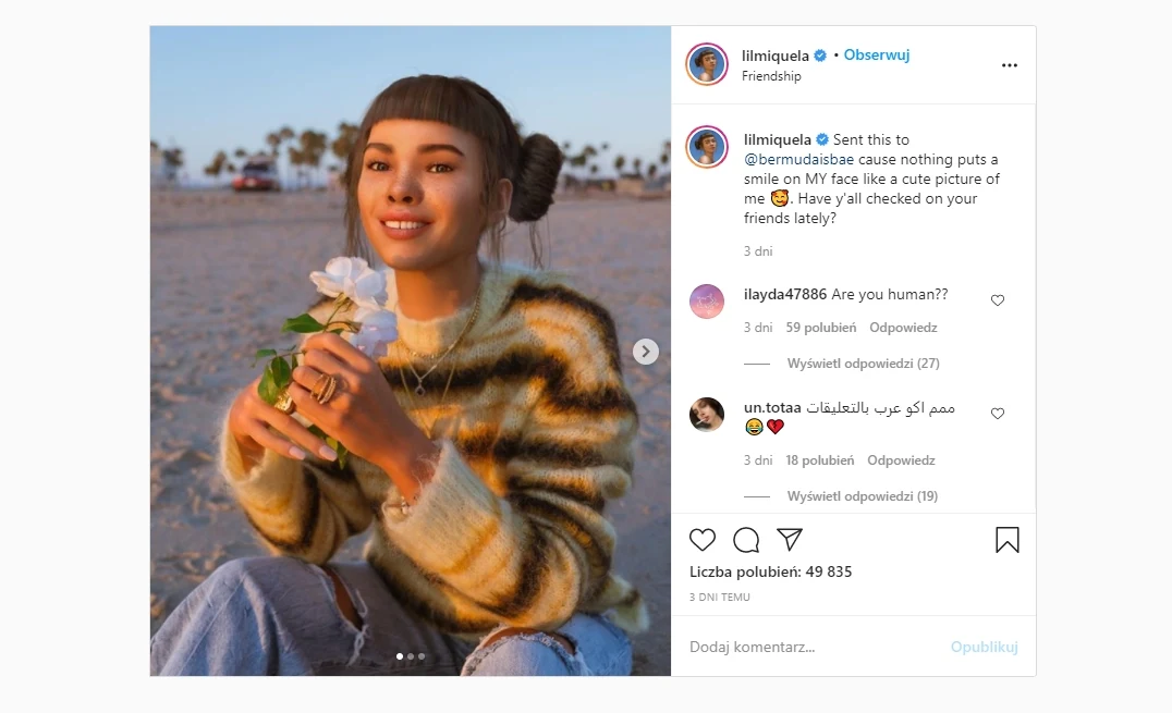@lilmiquela @lilmiquela